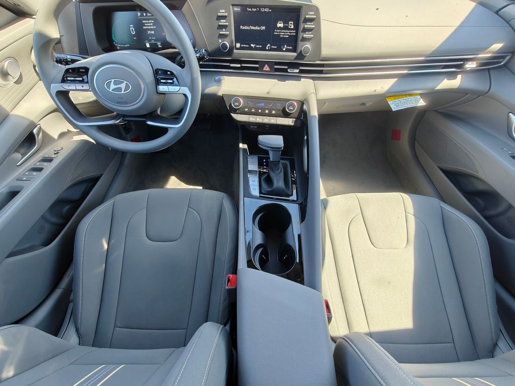 2026 Hyundai Elantra Hybrid Blue