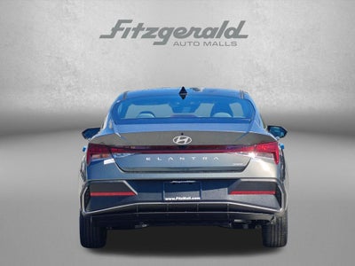 2026 Hyundai Elantra Hybrid Blue