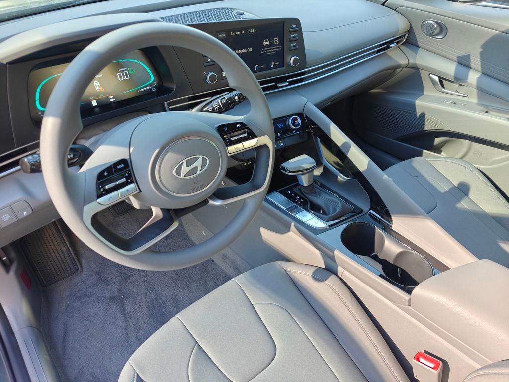 2026 Hyundai Elantra Hybrid Blue