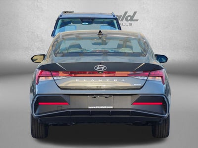 2026 Hyundai Elantra Hybrid Blue