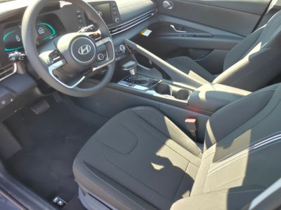 2026 Hyundai Elantra Hybrid Blue