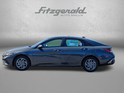 2026 Hyundai Elantra Hybrid Blue