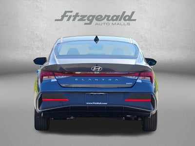 2026 Hyundai Elantra Hybrid Blue