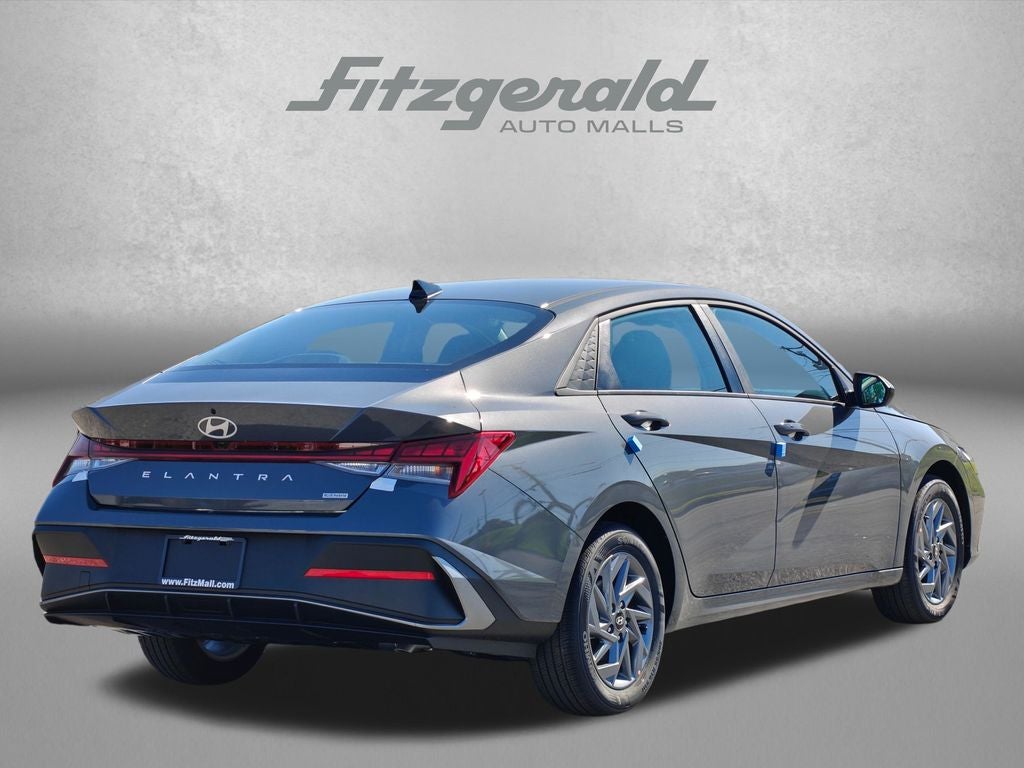 2026 Hyundai Elantra Hybrid Blue