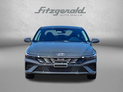 2026 Hyundai Elantra Hybrid Blue