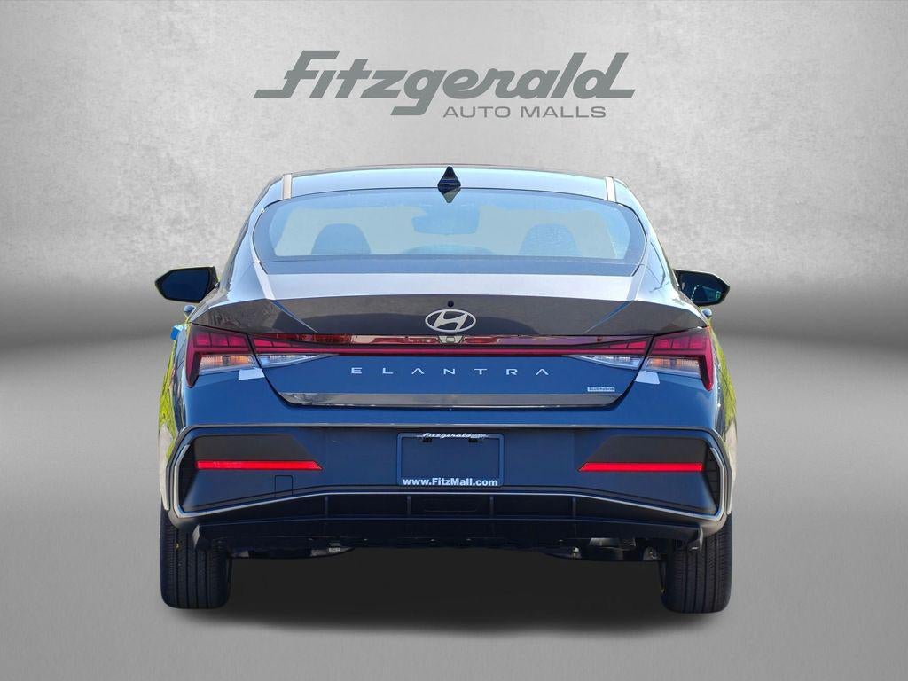 2026 Hyundai Elantra Hybrid Blue