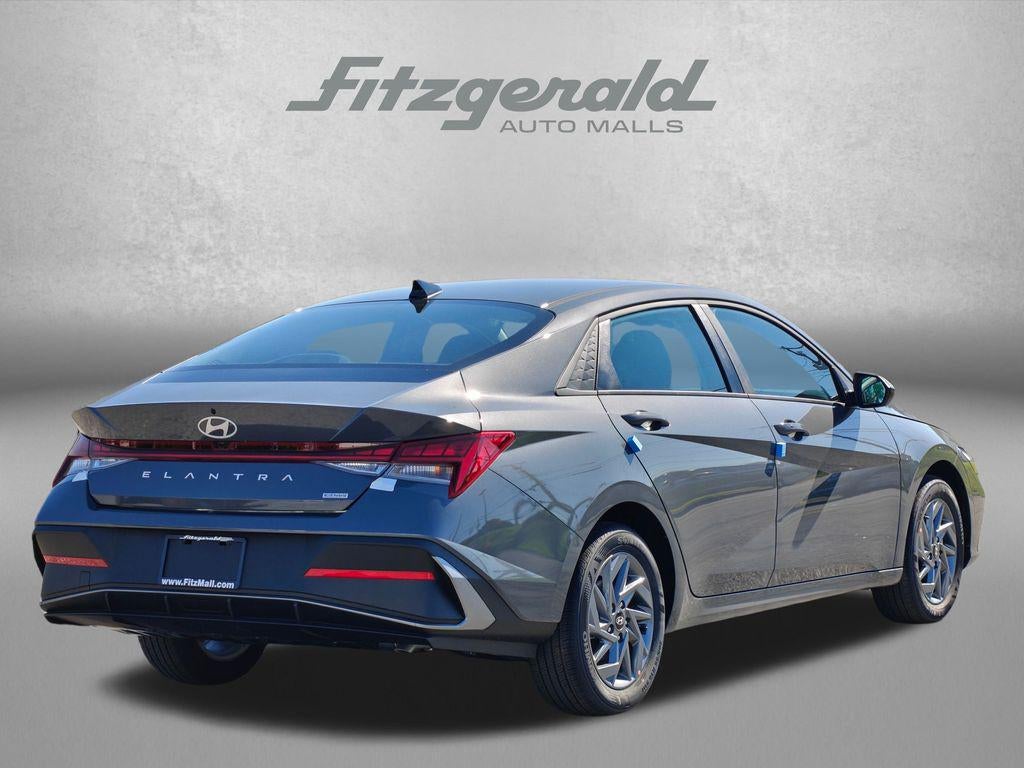 2026 Hyundai Elantra Hybrid Blue