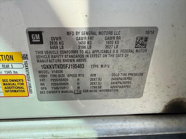 2015 GMC Acadia Denali