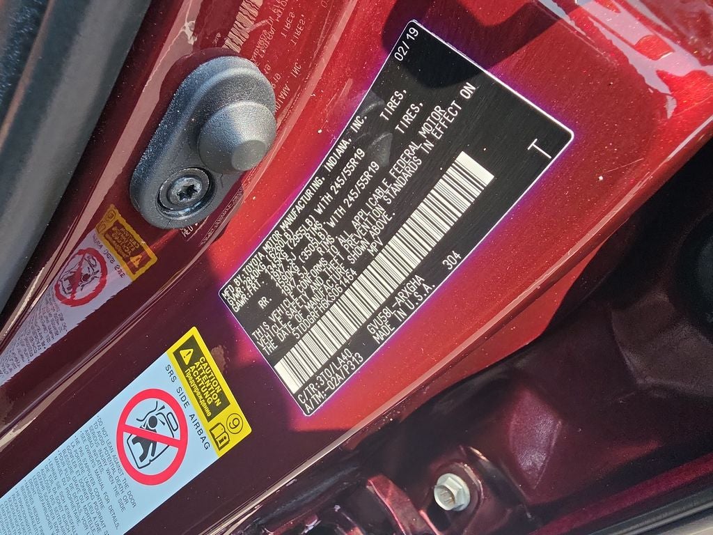 2019 Toyota Highlander Hybrid Limited Platinum