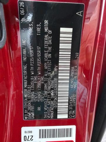 2026 Toyota Sienna XLE 7 Passenger