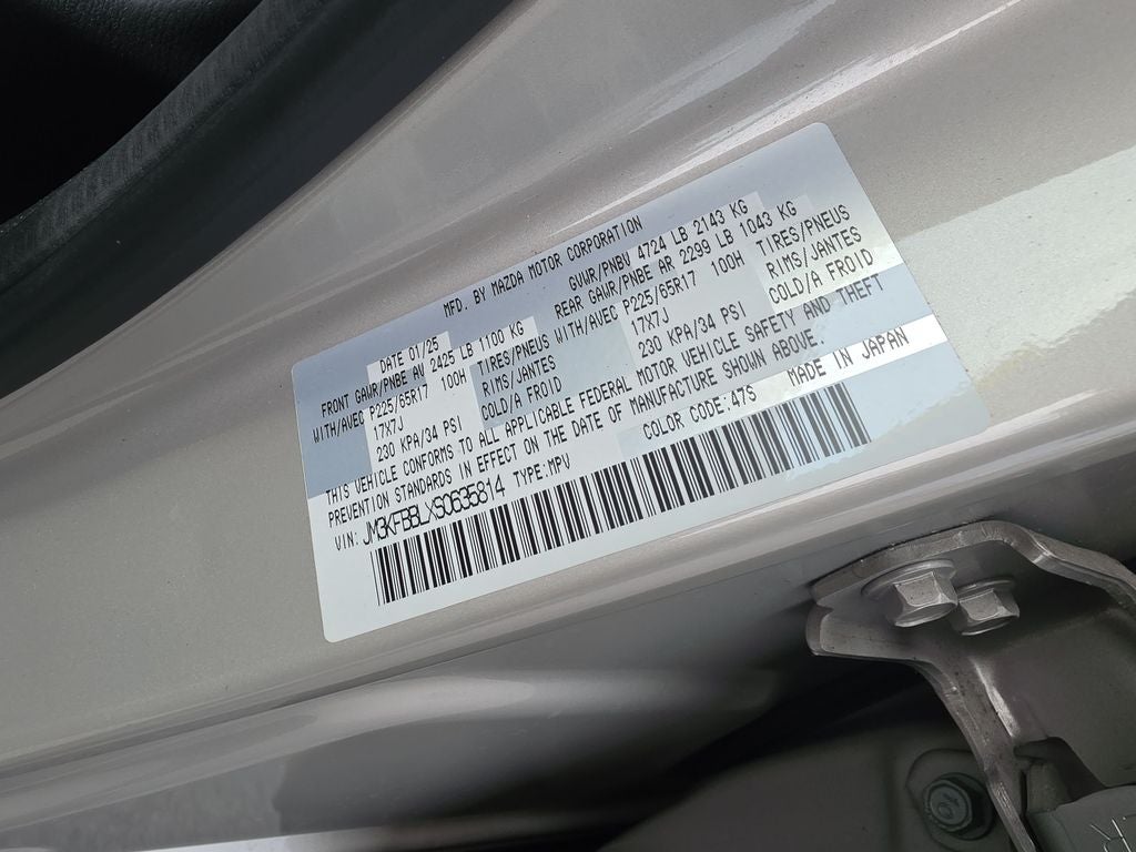 2025 Mazda Mazda CX-5 2.5 S Select Package