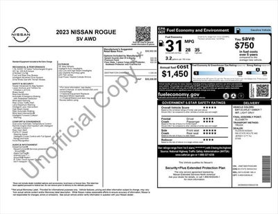 2023 Nissan Rogue SV