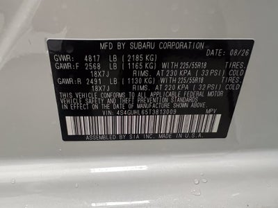 2026 Subaru CROSSTREK Limited