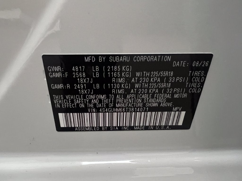 2026 Subaru CROSSTREK Limited