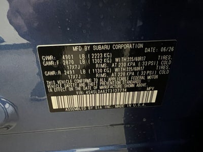 2026 Subaru FORESTER Standard Model