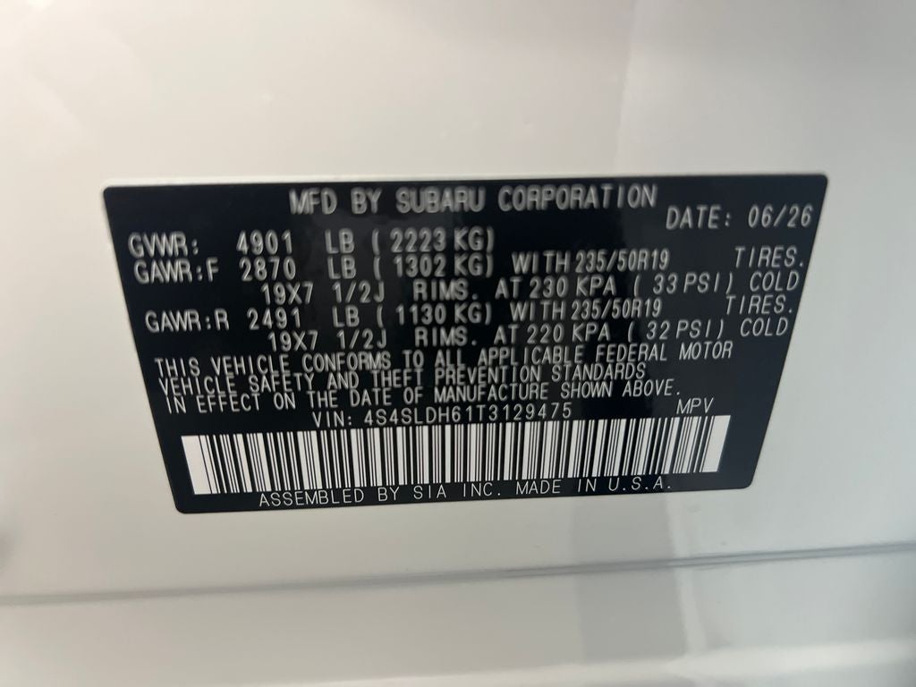 2026 Subaru FORESTER Sport Onyx Edition