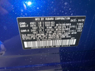2026 Subaru FORESTER Sport Onyx Edition