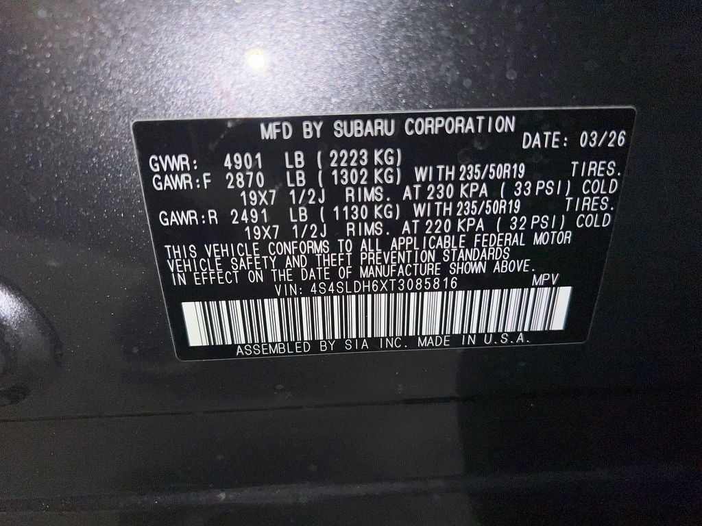 2026 Subaru FORESTER Sport