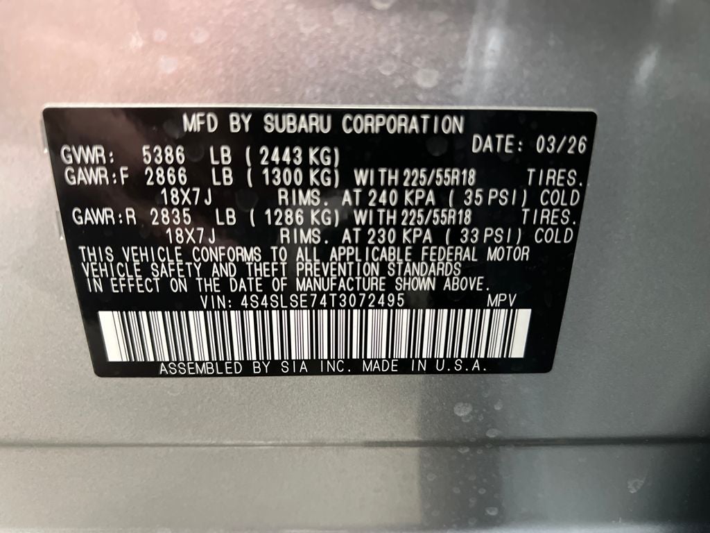 2026 Subaru FORESTER Premium Hybrid
