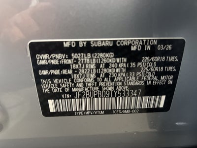 2026 Subaru OUTBACK Premium