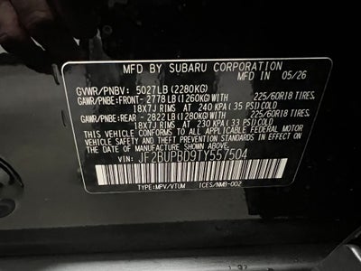 2026 Subaru OUTBACK Premium