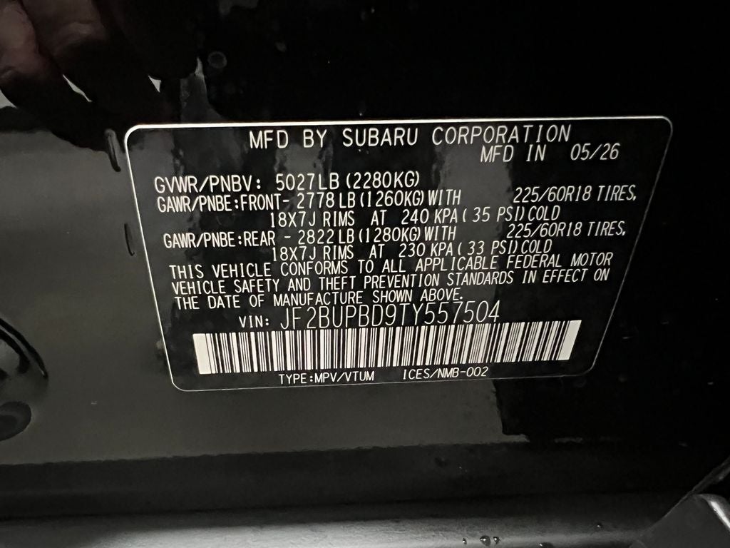 2026 Subaru OUTBACK Premium