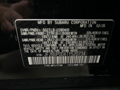 2026 Subaru OUTBACK Limited