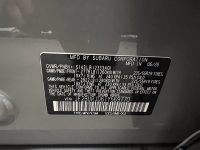 2026 Subaru OUTBACK Touring XT