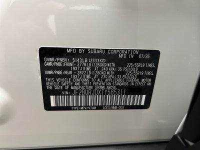 2026 Subaru OUTBACK Touring XT