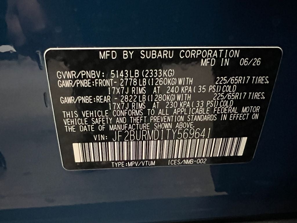 2026 Subaru OUTBACK Wilderness