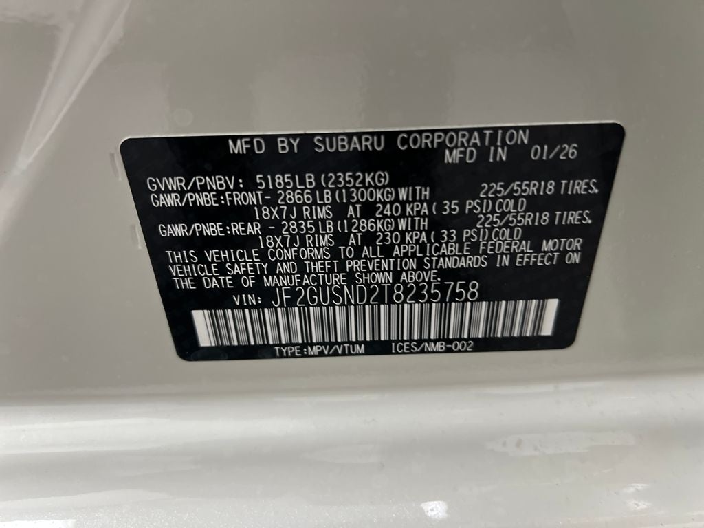 2026 Subaru CROSSTREK Limited Hybrid