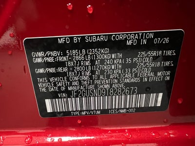 2026 Subaru CROSSTREK Limited Hybrid