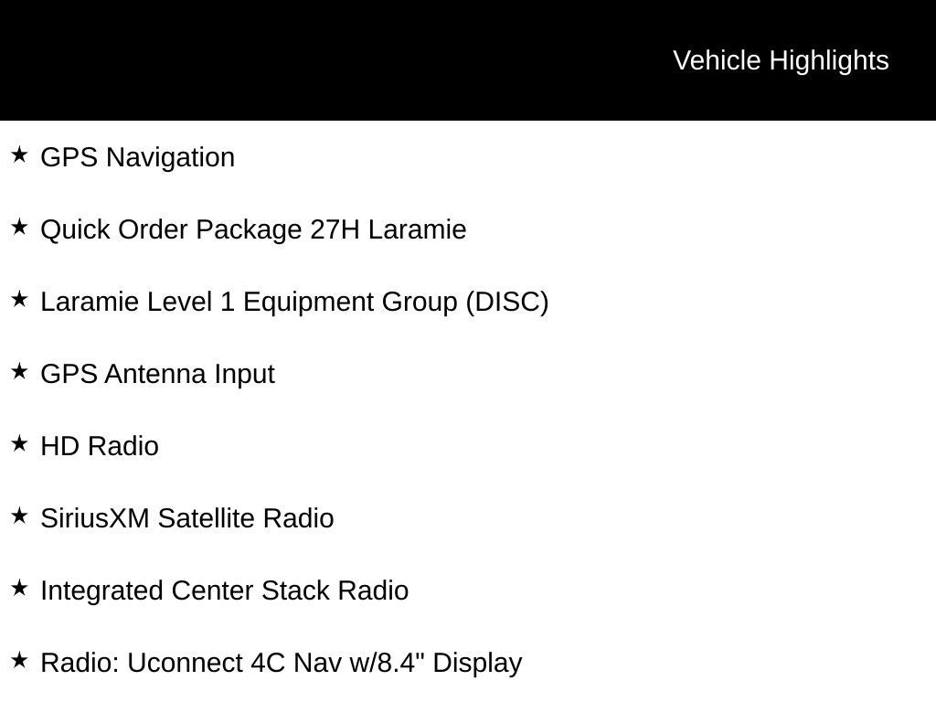 2021 RAM 1500 Laramie