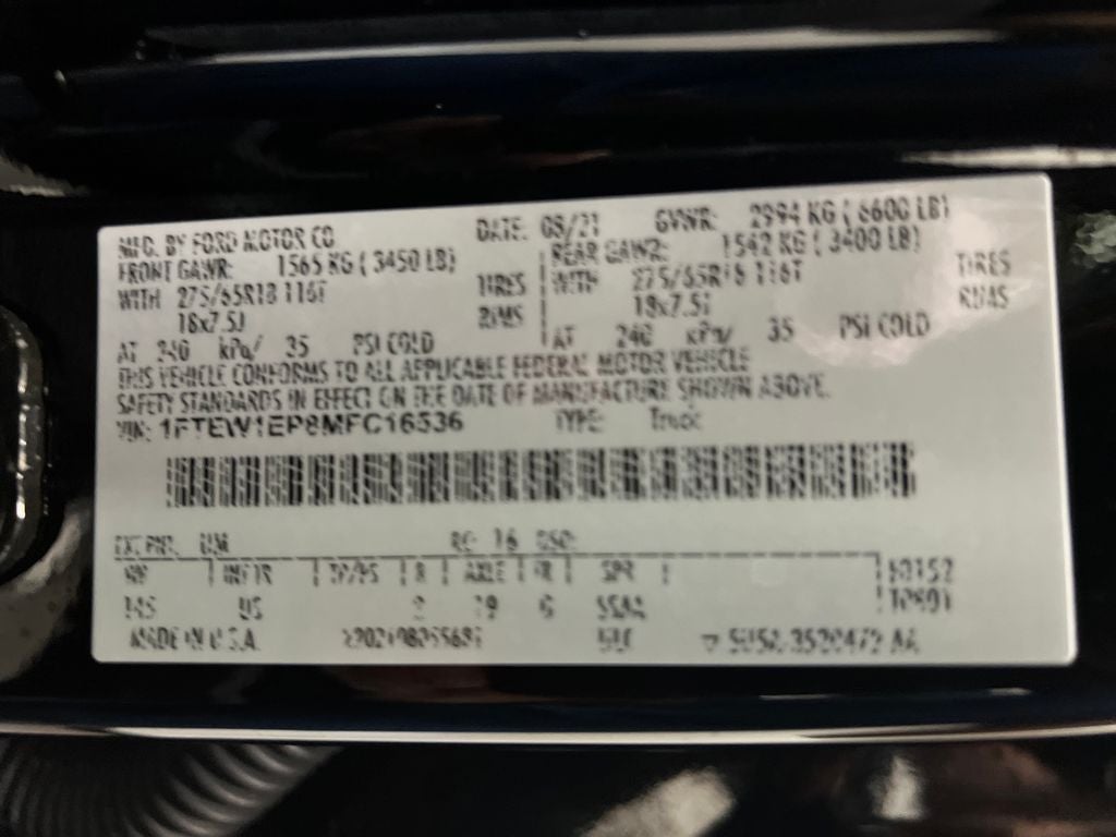 2021 Ford F-150 XLT