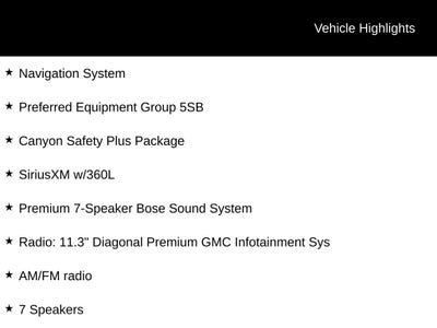 2025 GMC Canyon Denali