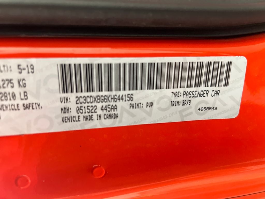 2019 Dodge Charger SXT