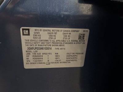2017 GMC Terrain SLT