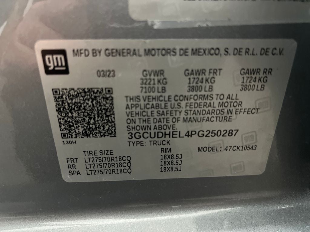 2023 Chevrolet Silverado 1500 ZR2