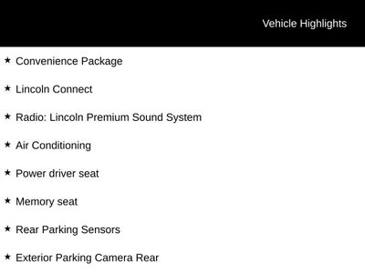 2020 Lincoln MKZ Standard