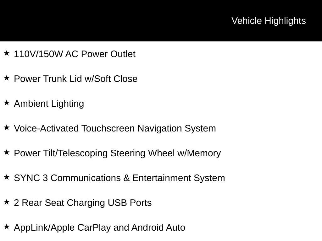 2020 Lincoln MKZ Standard