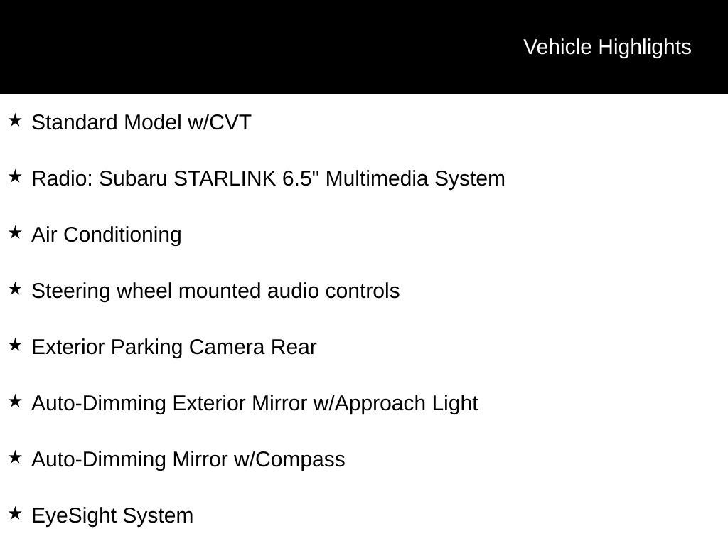 2023 Subaru Impreza Base