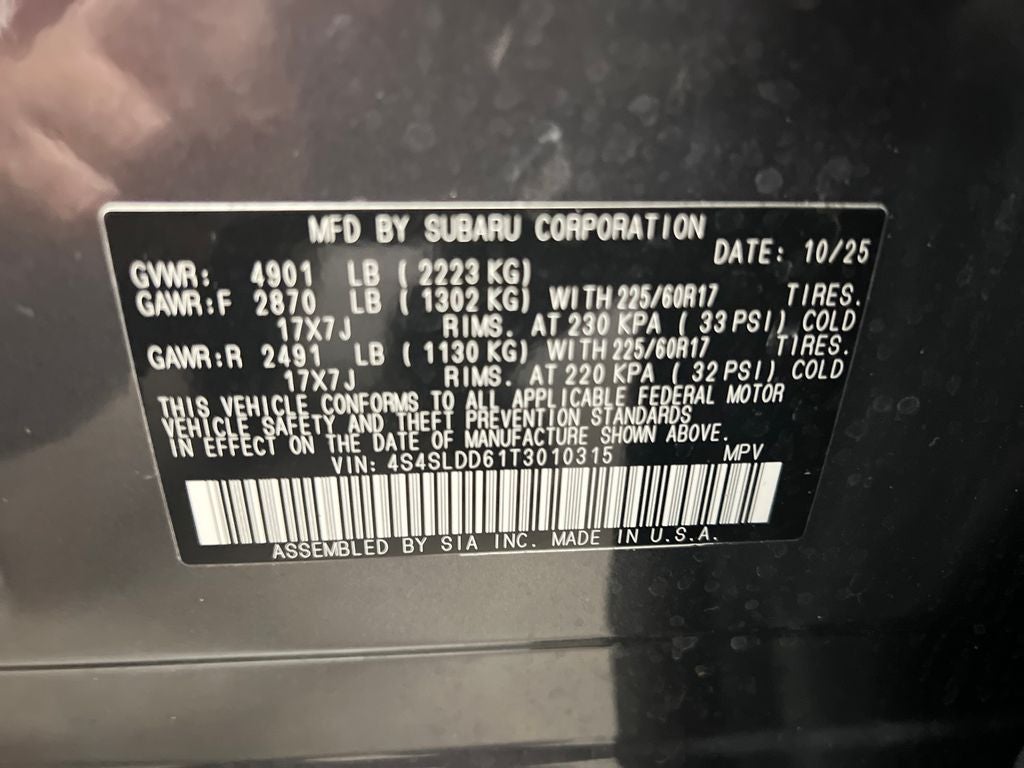 2026 Subaru Forester Premium