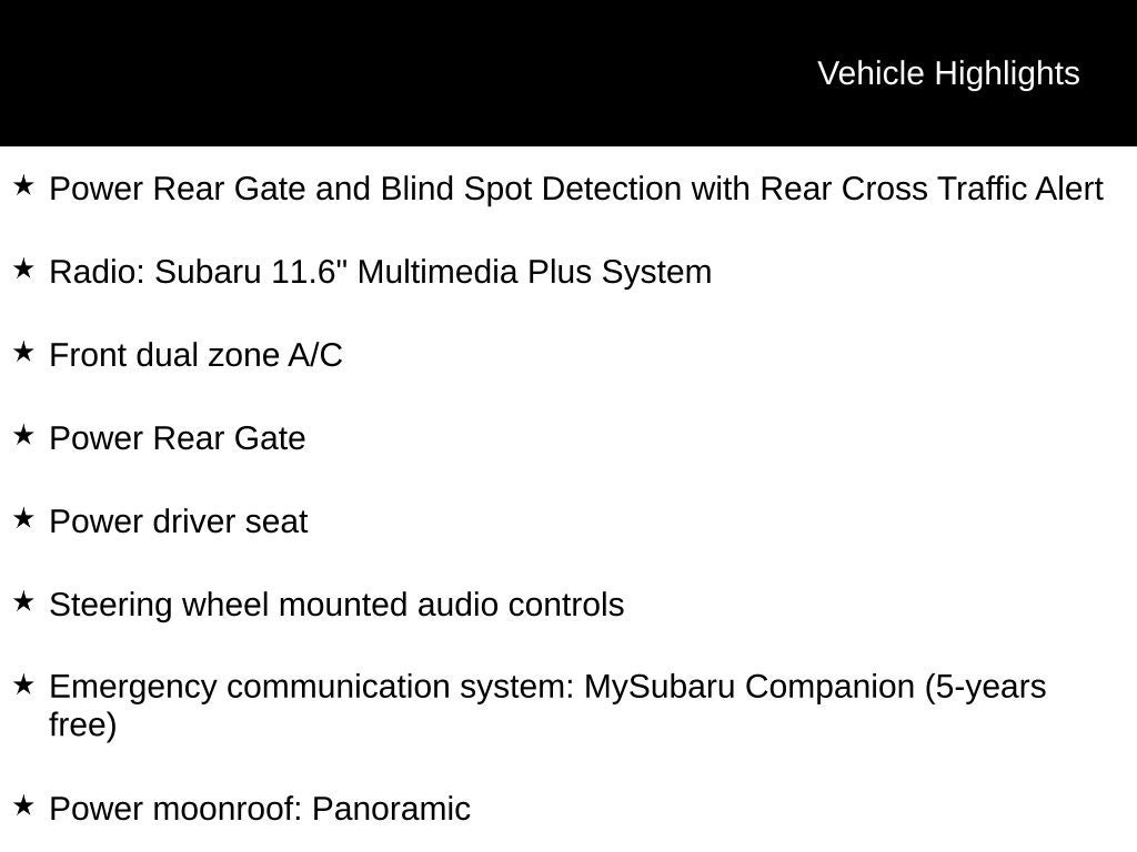 2026 Subaru Forester Premium
