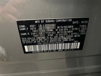 2026 Subaru Forester Sport