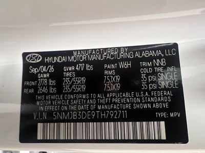 2026 Hyundai Tucson SEL Plus