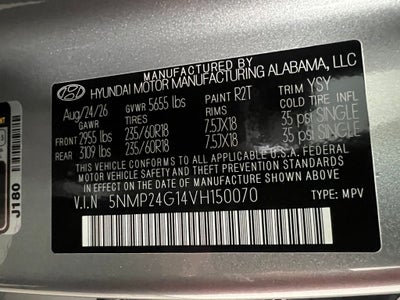 2027 Hyundai Santa Fe Hybrid SEL