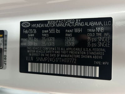 2026 Hyundai Santa Fe Hybrid SEL