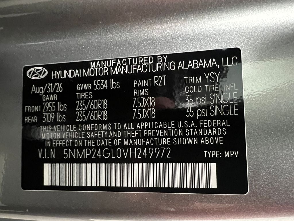 2027 Hyundai Santa Fe SEL