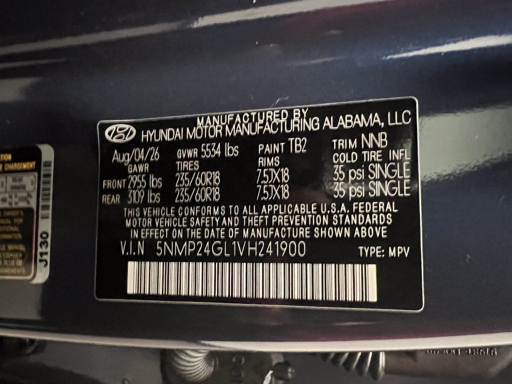 2027 Hyundai Santa Fe SEL