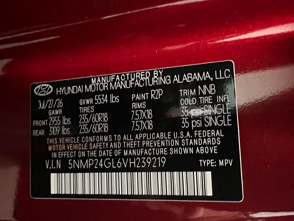 2027 Hyundai Santa Fe SEL